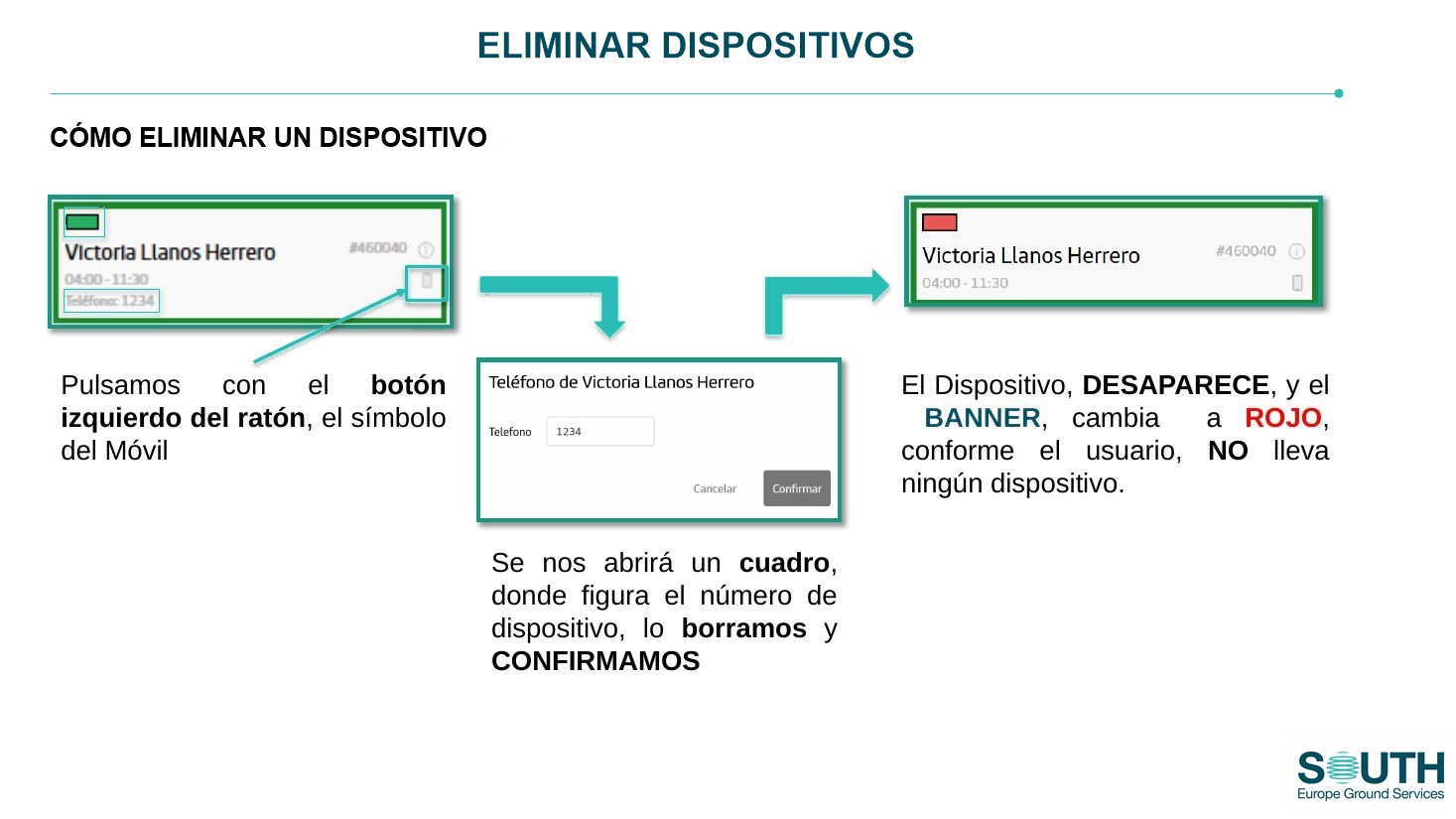 Eliminar un dispositivo