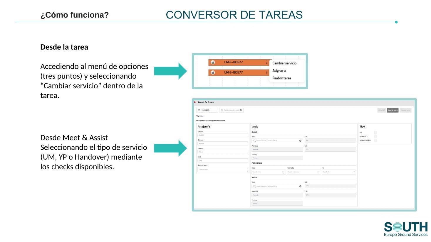 Conversor de tareas